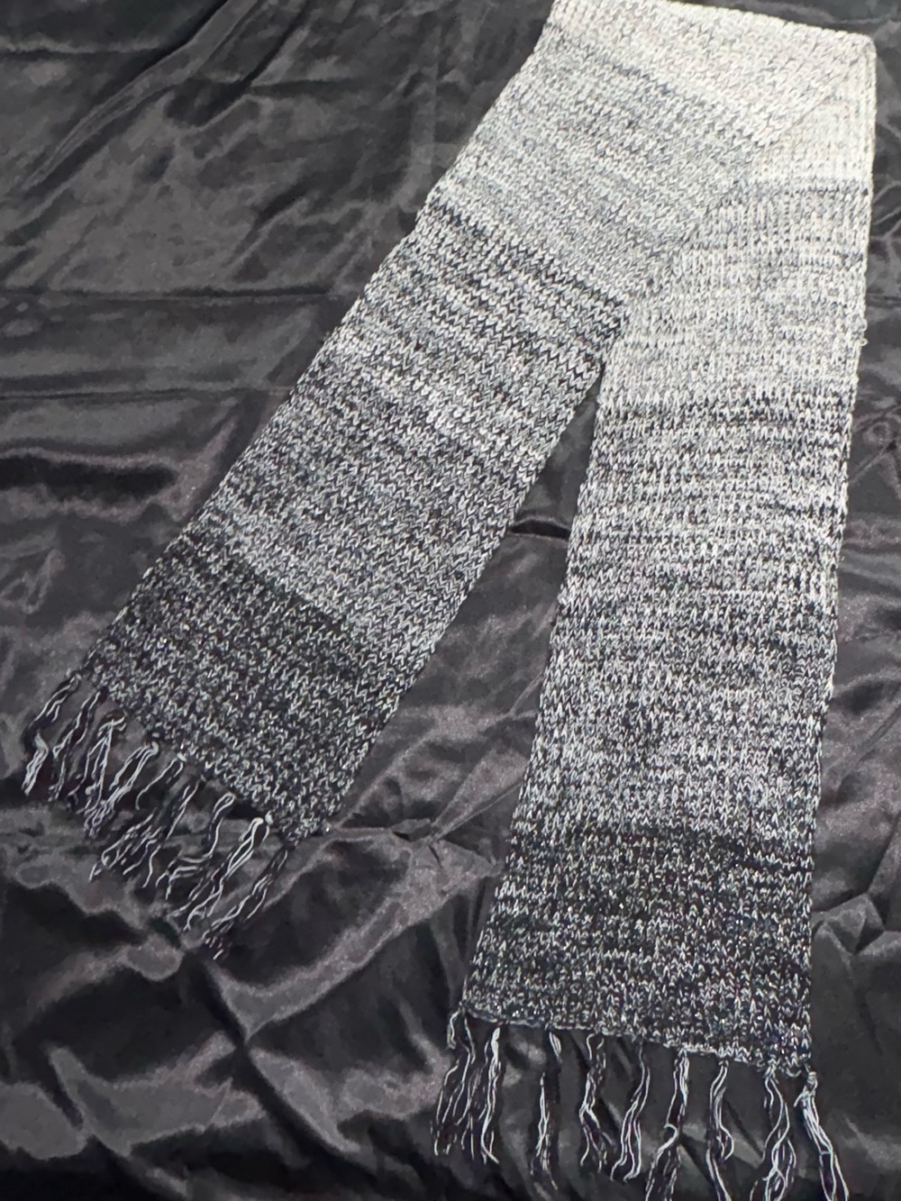 Gray Ombre Knit Scarf - Maurice’s
